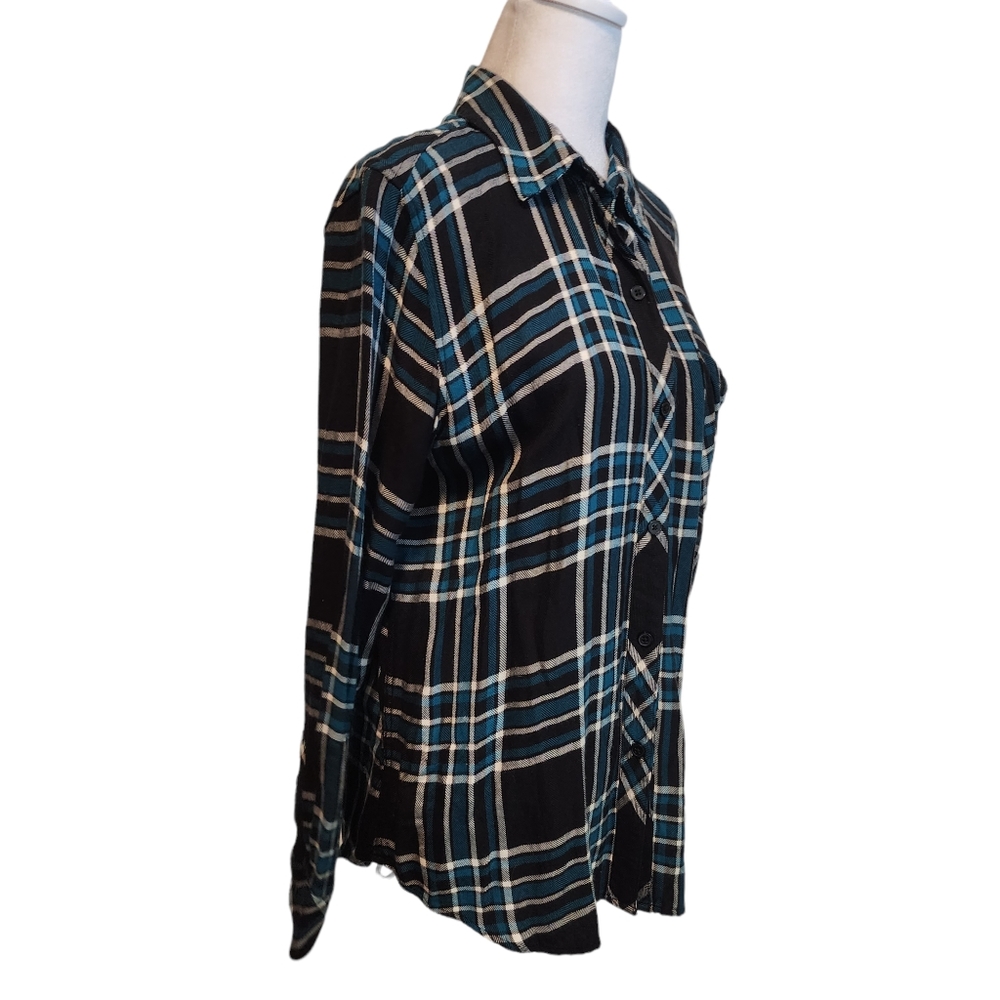 Euc Rails Button Up Hunter Shirt In Midnight Ceru… - image 5